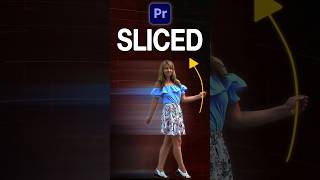 Create Sliced Transitions in Premiere Pro #tutorial #shorts #short