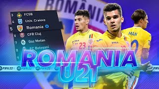 România U21 face senzație din nou... dar în FIFA 22