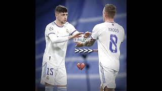 Valverde🇺🇾 x Kroos🇩🇪8️⃣#valverde #kroos #realmadrid #number8