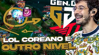 O QUÃO BOM SÃO OS COREANOS NO LOL - Análise T1 vs GENG Final LCK