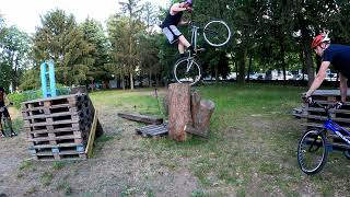 Debrecen Biketrial Park with friends!