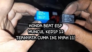 CARA MENGATASI beat fi mogok dengan kode mil 12