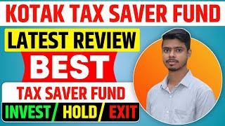 kotak elss tax saver fund direct growth!!