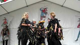 Wreckers Border Morris side at Chippenham Folk Festival