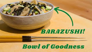 12.) How to make HEALTHY + SPEEDY BARAZUSHI 🍚