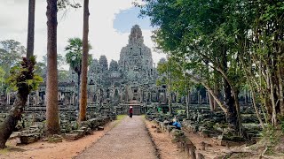 Temple of the Smiling Stone Faces: Majestic Bayon Temple in Angkor Thom 🇰🇭 Siem Reap, Cambodia 2023