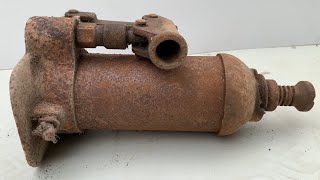 90 Year's Old Blackhawk Hydraulic Jack Restoration // How To Repair Hydraulic Jack