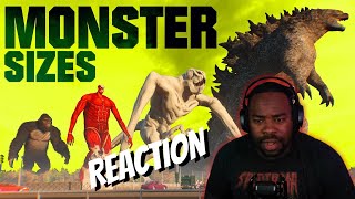 MONSTER SIZES First person view REACTION