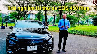 Trãi nghiệm lái xe điện Mercedes EQS 450 mới 2024 tại Mercedes Phú Mỹ Hưng