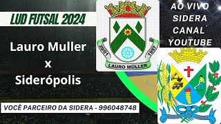 Lud Futsal 2024 - Lauro Müller 4 x 2 Siderópolis