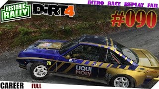 Dirt 4 Historic Rally Full Career #090 - Opel Manta 400 RWD - Wales