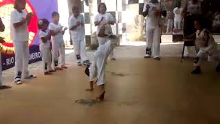 Treino de capoeira