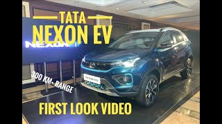 Tata Nexon EV | Electric SUV | First Look Video | 300+ km Driving Range | Exterior + Interior