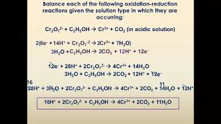 Unit 2 Part 1 Chemical Reactions #7: Balancing Redox Reactions