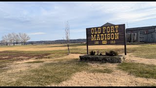 ⁴ᴷTaking Walking Tour Of River Front Park | Fort Madison, Iowa | December 2023