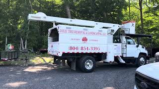 2008 GMC C7500 Bucket chip truck