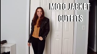 Styling A Leather Jacket For Fall | Outfit Ideas