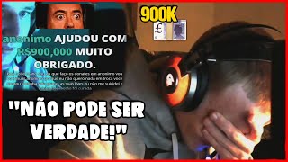 900K DONATE BRLKGAMES RECEBENDO (900K) 900 MIL REAIS EM DONATE - LIVES ENGRAÇADAS #3