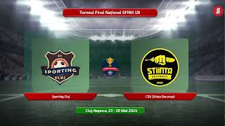 LIVE 🔴 U9 2015 Sporting Cluj   CSU Știința București   Turneul Final Național Sfinx   Cluj Napoca⚽️🥇