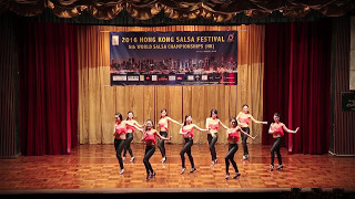 Hong Kong Salsa Festival 2016 Stella and Sherman Ladies Team