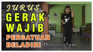 PERAGAAN JURUS !!! GERAK WAJIB PERBEDA ( PERSATUAN BELADIRI DARUSSALAM)