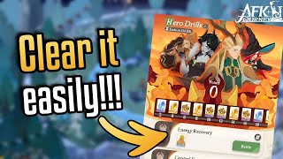 Easy Temporal Essence!!! Hero Drills Stage 1 & 2 Guide - AFK Journey