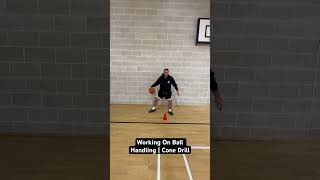 Working On Ball Handling | Cone Drill