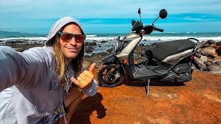 I got 2014 Yamaha Zuma 125 for $1,500 with 913 miles in Hawaii! | Mitch's Scooter Stuff