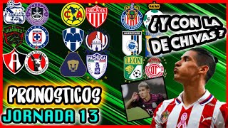 😱💣 PRONOSTICOS JORNADA 13 GUARDIANES 2021 LIGA MX - Quiniela Futbol Mexicano CLAUSURA 2021❌ ✅