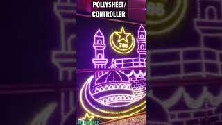 Pixel Led Islamic Bord PollySheet Controller available #shorts  #pixel_led_center #youtubeshorts