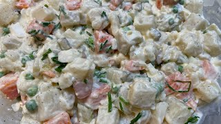 Russian Salad (Olivier Salad): سلطة روسية زي المطاعم