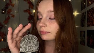 ASMR Slow Soothing Fall Whispers To Help You Sleep 🪵🤍🧸