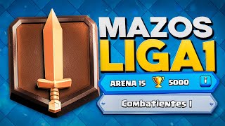 3 MEJORES MAZOS PARA LIGA 1 EN CLASH ROYALE