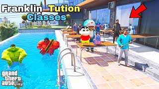 Franklin and Shinchan OPEN A New Tution Classes or Ask Question Answer IN GTA V