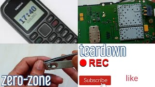 Nokia 1280 old mobile is gold - teardown !