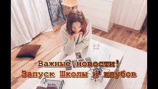 Важные новости! Запуск Школы магии и клубов