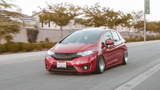 Slammed Honda Fit 3rd Gen [4k]