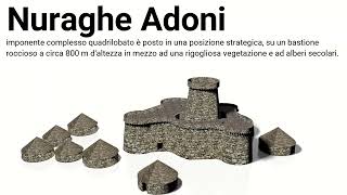 NURAGHE ADONI - RICOSTRUZIONE 3D