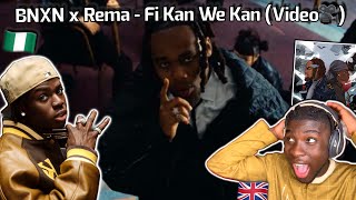 BUJU Made The OLD REMA Come Back🥹| Fi Kan We Kan (Official Video) REACTION | UK