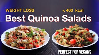 QUINOA Salad for Weight Loss  || Vegan and Low Calorie Diet || One-Stop Vegetarian ||