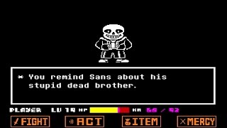 Never mock Sans