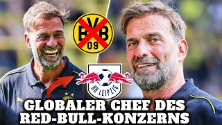 Jürgen Klopp übernimmt neue Rolle als globaler Chef des Red-Bull-Konzerns