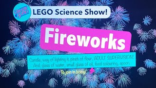 Lego Science Show: Fireworks!