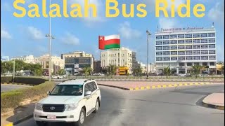 Bus ride from Salalah city centre to the Port of Salalah|Oman