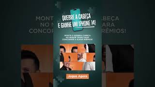 Tá liberada a surpresa, gente!Quem aí quer um Iphone 14? Então acesse saudadedigitando.com.br !