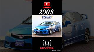 Evolution of Honda Civic (1972-2022) #hondacivic #viralvideo