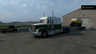 American Truck Simulator V1.50 - Freightliner FLB - North Platte (NB) to Grand Island (NB) - 4K UHD