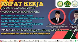 Rapat Kerja Institut Agama Islam Darussalam Martapura 2024