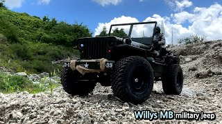 1941 jeep Willys MB military off-road, jjrc q65, rc crawler crawling, rc 오프로드, 지프 윌리스MB, epic 23-12