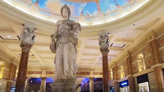 Walking Tour of The Forum Shops at Caesars Palace Hotel in Las Vegas